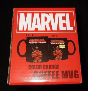 Deadpool PX Heat Change Coffee Mug in Black - I'm on a coffee mug! - New!