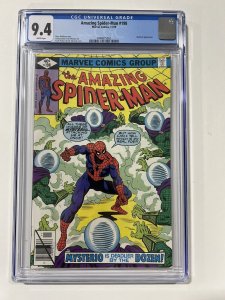 Amazing Spider-Man 198 1979 Cgc 9.4 White pages Marvel Comics