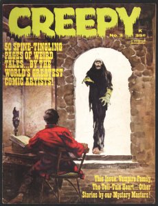 Creepy #3 1964-Frank Frazetta horror cove-Angelo Torres, Al Williamson, Gray ...