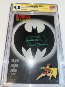 Batman Dark Knight Returns (1986) #3 (CGC 9.8) Signed Frank Mille + Klaus Janson