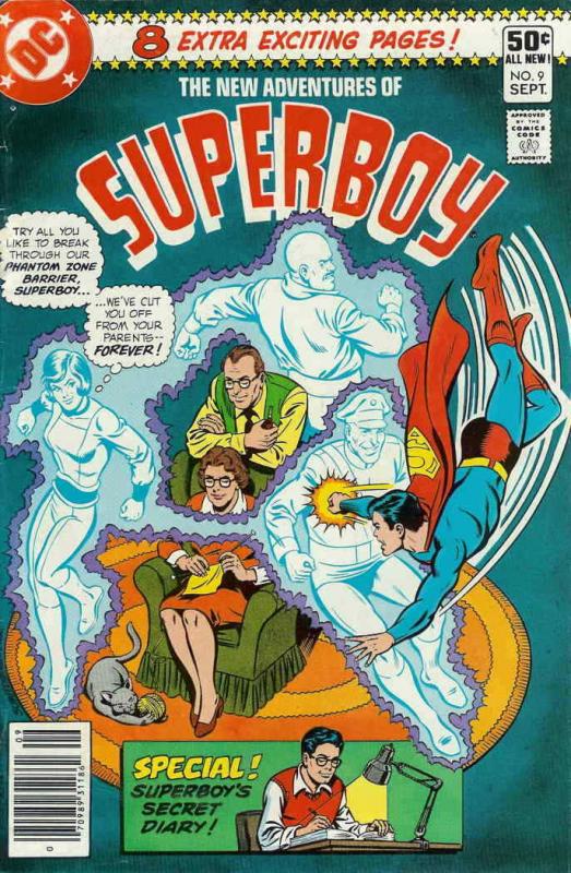 New Adventures of Superboy, The #9 FN; DC | save on shipping - details inside