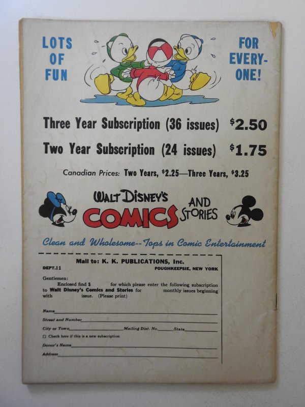 Walt Disney's Comics & Stories #62 (1945) VG- Condition!