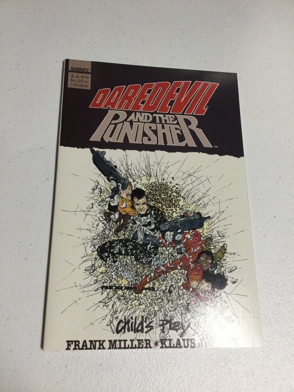 Daredevil And Punisher Child’s Play Nm Near Mint Marvel Comics