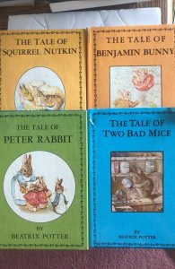 Beatrix Potter box set(4) inscribed see pics