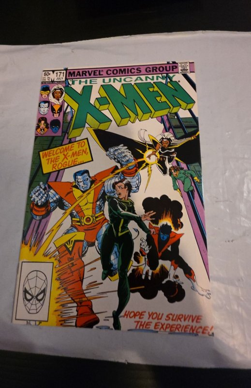 The Uncanny X-Men #171 (1983)rogue welcome to the xmen