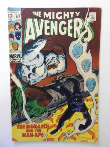 The Avengers #62 (1969) FN- Condition!