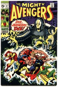 Avengers #67  1969 - Marvel  -VF - Comic Book