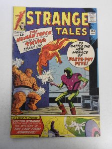Strange Tales #124 (1964) FN Condition! ink interior fc