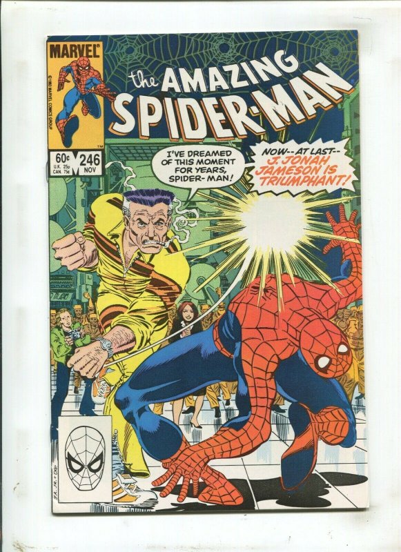 Amazing Spider-Man #246 - J. J. Jameson Appearance - Direct Edition (9.2OB) 1983