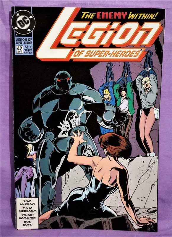 Tom McCraw LEGION OF SUPER-HEROES #42 - 46 Stuart Immonen (DC, 1993)!