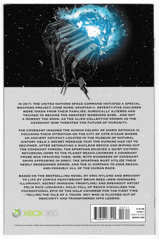 Halo: Fall of Reach - Invasion #3 (2012)