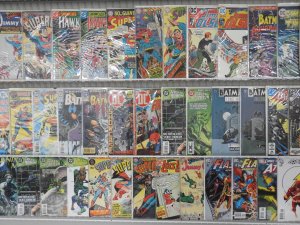 Huge Lot of 140+ Comics W/ Flash, Superman, Batman Avg. VF Condition.