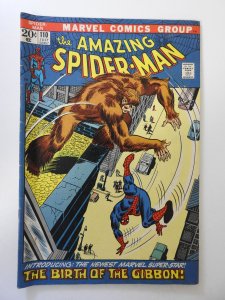 The Amazing Spider-Man #110 (1972) VG Condition moisture stain