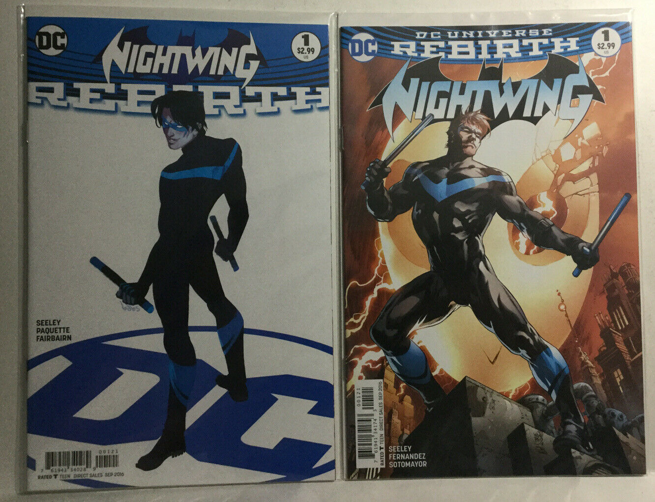 2001 8.0 VF Nightwing The Target #1