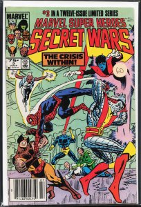 Marvel Super Heroes Secret Wars Newsstand Edition #3 (1984)