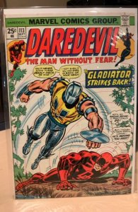 Daredevil #113 (1974) 6.0 Q no marvel stamp