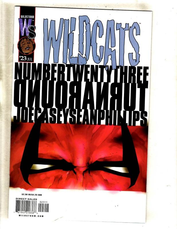 Lot Of 10 Wildcats Wildstorm Comic Books # 19 20 21 22 23 24 25 26 27 28 MF19