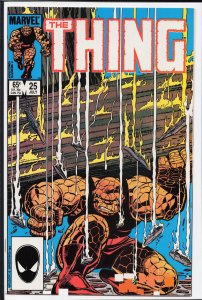 The Thing #25 Newsstand Edition (1985) The Thing