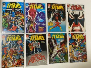 New Teen Titans lot 42 diff from:#1-50 avg 8.0 VF (1984-88)