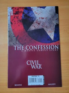 Civil War: The Confession #1 One-Shot ~ NEAR MINT NM ~ 2007 Marvel Comics
