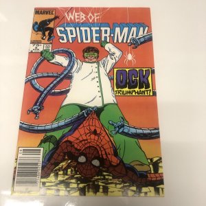 Web Of Spider-Man (1985) # 5 (VF/NM) Canadian Price Variant • CPV • Fingeroth