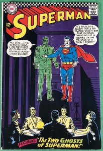 Superman (1939) #186 VG- (3.5)