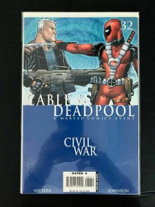 Cable And Deadpool #32 Marvel Comics 2006 Vf+ 