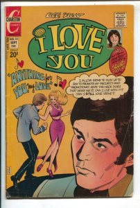 I Love You #99 1972-Charlton-Pete Morisi art-David Cassidy poster-VG