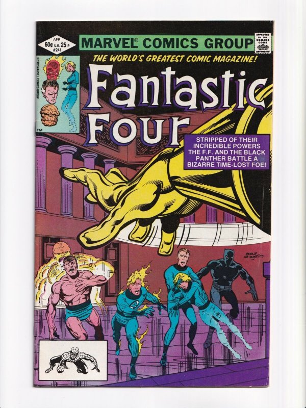 Fantastic Four 233 236 237 241 Lot of 4 Comic Books Bronze Age Marvel Comics