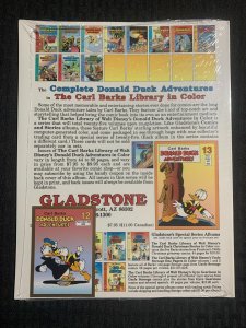 DONALD DUCK ADVENTURES Carl Barks Library #12 SC Gladstone SEALED w/ Card