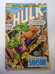 The Incredible Hulk #193 (1975) VG Condition