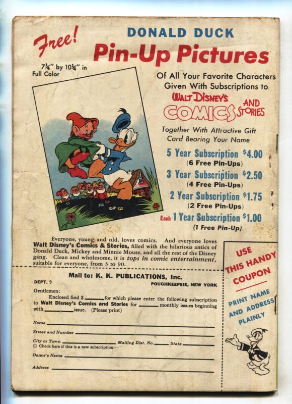 Walt Disney's Comics and Stories #79  1946 - Dell  -G/VG - Comic Book