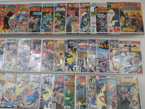 Huge Lot of 130+ Comics W/ Batman, Teen Titans, Superman Avg. VG/F Condition.