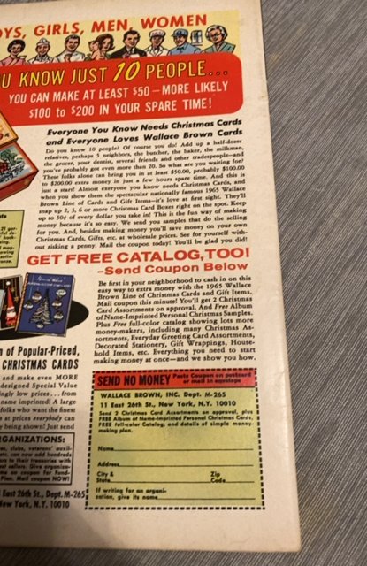 Brave and the Bold #61 (1965) - ORIGIN BLACK CANARY 1ST  MIST  - Solid mid grade