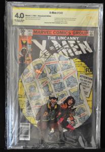 Uncanny X-men #141 (Marvel, 1981) - Newstand Chris Claremont Sig