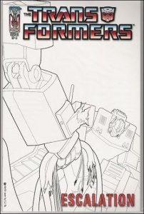Transformers, The: Escalation #5C VF/NM ; IDW | RI-A Variant