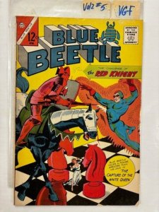 BLUE BEETLE 5 VERY GOOD-FINE Charlton Comics April 1965 Giordano, Alan Weiss ===