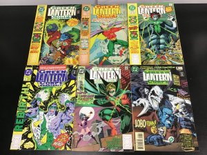 6PC GREEN LANTERN CORPS QUARTERLY LOT (8.0)  #1-3, 5, 6, 8!! 1993