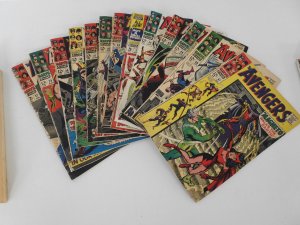 The Avengers #37-47, Ann #1, 97-120 Bound Volume Comics Some Loose