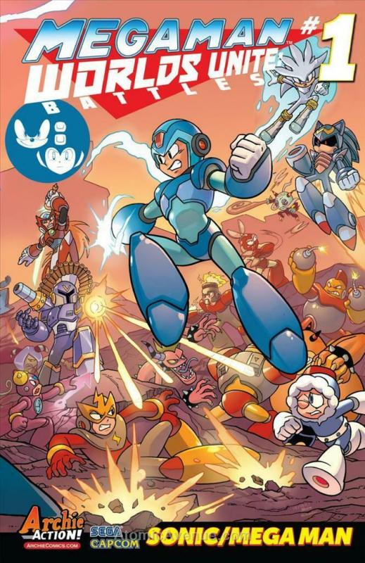 Mega Man: Worlds Unite Battles #1 VF/NM; Archie | save on shipping - details ins