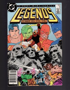 Legends #3 (1987)  1st Appearance SUICIDE SQUAD Jon Byrne
