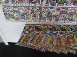 Huge Lot 190+ Comics W/ Defenders, Hulk, Powerman+ Avg Fine/VF Condition!