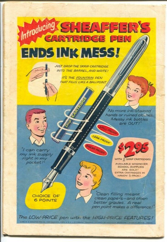 Blondie #95 1956-Harvey-pups in a coage-Chic Young art-VG