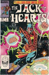 THE JACK OF HEARTS #1, VF/NM, George Freeman, Marvel, 1984 more in store