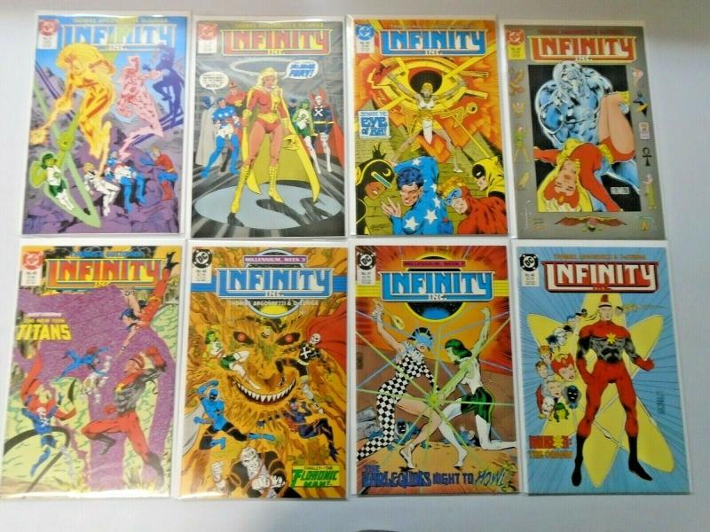 Infinity Inc set #1 to #53 all 53 different books 8.0 VF (1984)