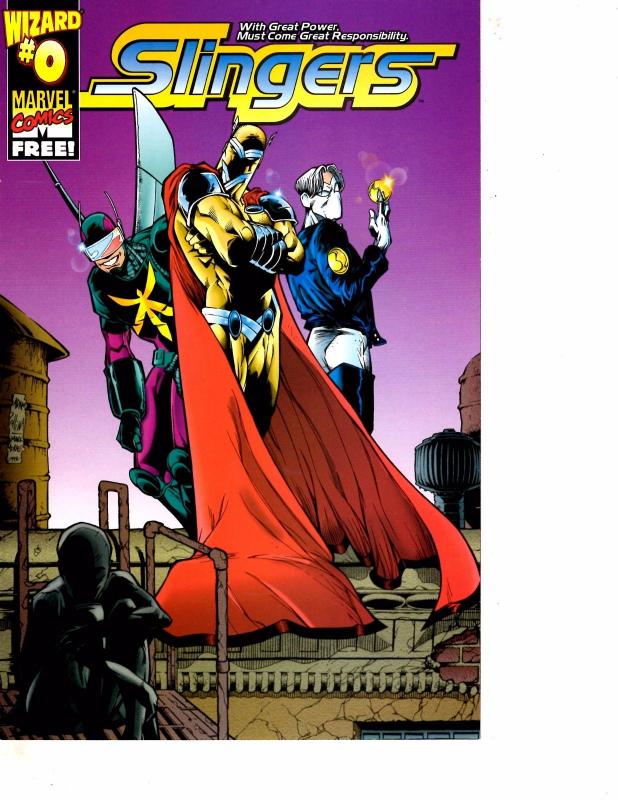 Lot Of 2 Marvel Comic Books Beta Ray Bill #1 and Slingers #0  BH52