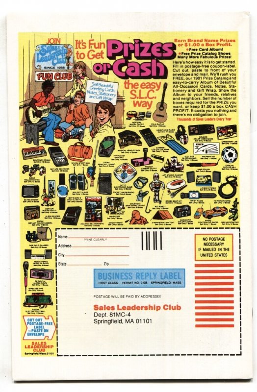 Man-Thing Vol. 2 #11 - 1981 - Marvel - NM- - comic book