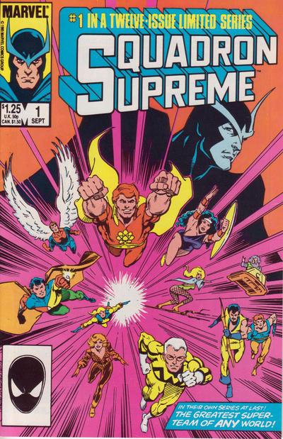 Squadron Supreme (1985 series) #1, VF- (Stock photo)