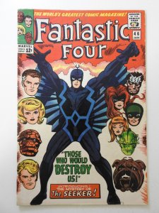 Fantastic Four #46 (1966) VG Condition hole punch on fc