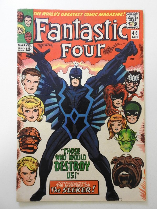 Fantastic Four #46 (1966) VG Condition hole punch on fc